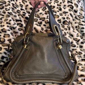 Chloe Small Paraty in dark gray